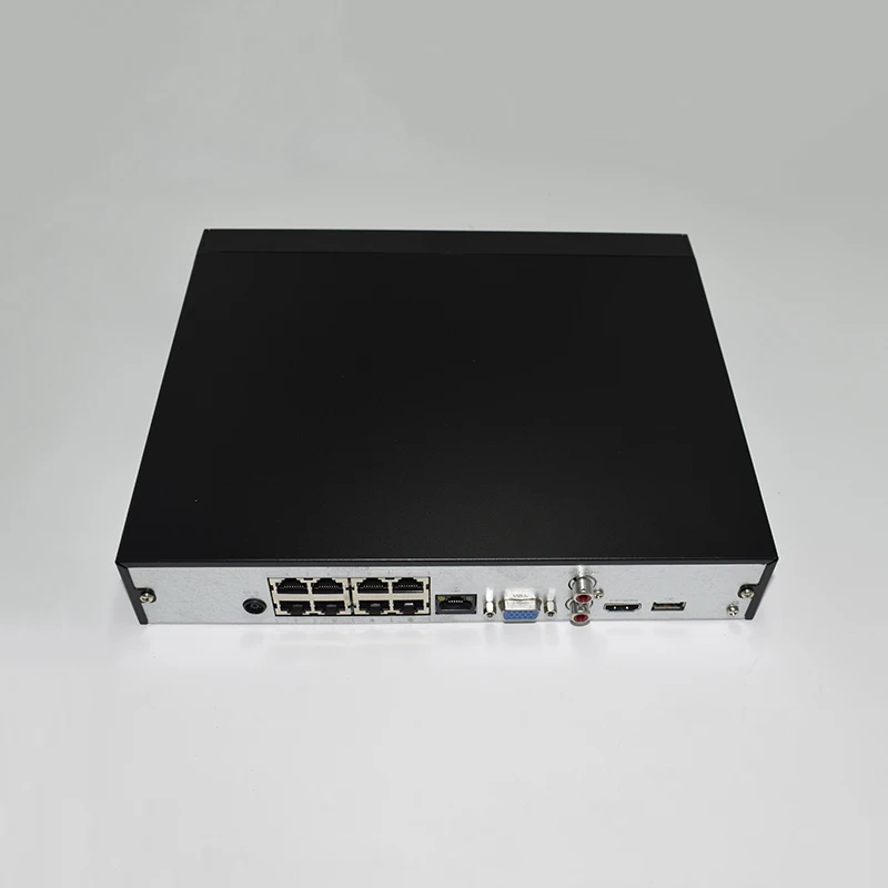 Dahua NVR 8PoE 8ch NVR2108HS-8P-S2 Smart 1U Lite H.264+/H.264 HD1080P Video Recorder Up to 6Mp Max 80Mbps support PTZ camera