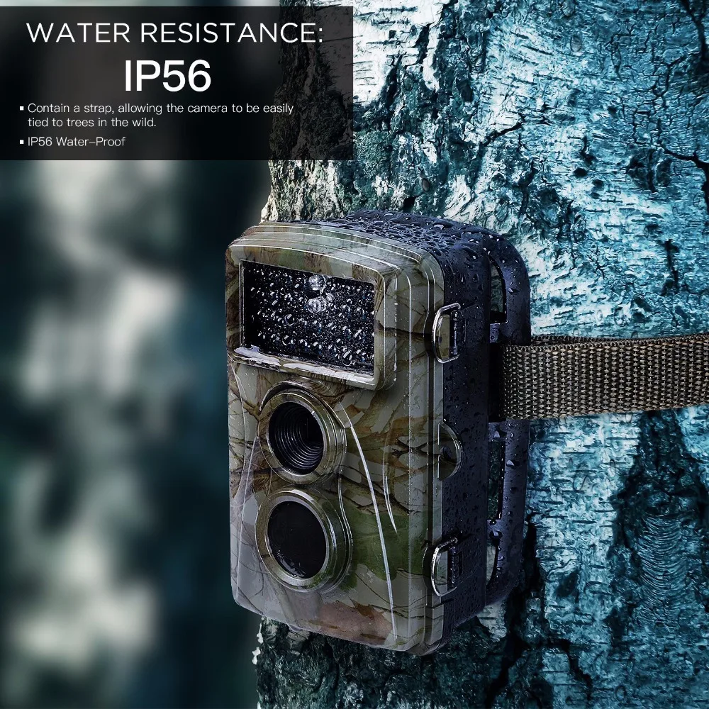 H3 720P 12MP Scouting Hunting Camera IR Infrared LEDS Trail Cameras Anti Theft Video Camera Game