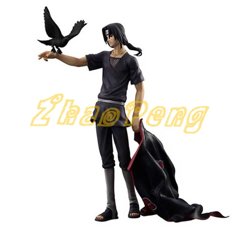 

Anime Naruto Itachi Uchiha crow ver action figure Collection Decoration model brinquedos High quality juguetes Akatsuki Toy