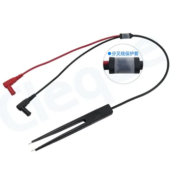 

HOT Cleqee P1510 SMD Chip component LCR testing tool Multimeter tester meter Pen probe lead tweezers for FLUKE for Vichy