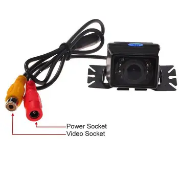 

IR Infrared light Night Vision Lens Angle HD Waterproof Car Rear View Camera Plate Support color image Car Rear Backup Camera