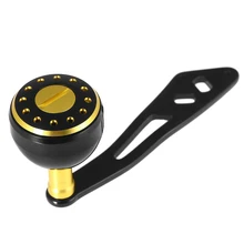 Lixada baitcasing Рыболовная катушка ручка барабанный троллинг катушка ручка Левая Правая мощность металлическая катушка ручка большая ручка для Pesca