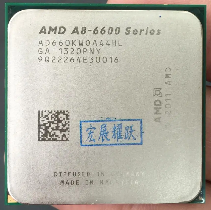 AMD A-سلسلة APU X4 A8-6600K A8 6600 K FM2 رباعية النواة وحدة المعالجة المركزية 100% العمل بشكل صحيح سطح المكتب المعالج