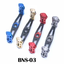 JEKOSEN замена углеродного волокна и авиационный алюминий 6061 Рыболовная катушка ручки аксессуары для baitcasing Rocker-03