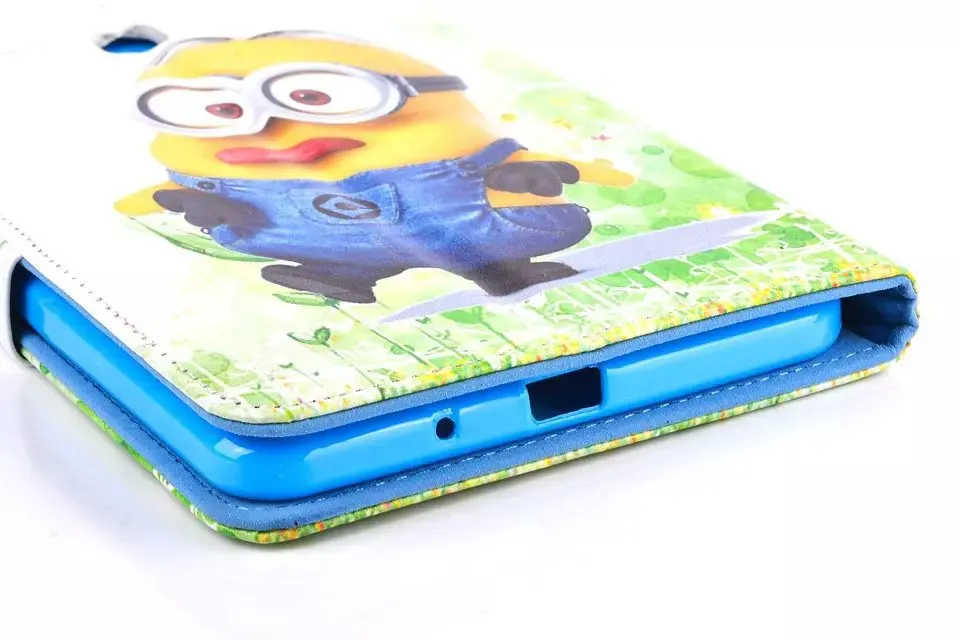Чехол для samsung Galaxy Tab 4 7 0 T230 T231 T235 крышка с персонажами мультфильма Миньоны из