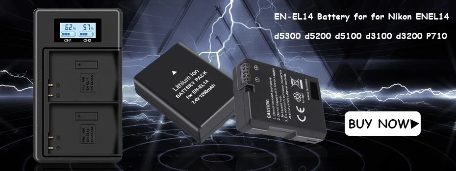 EN-EL14-C(2+1)