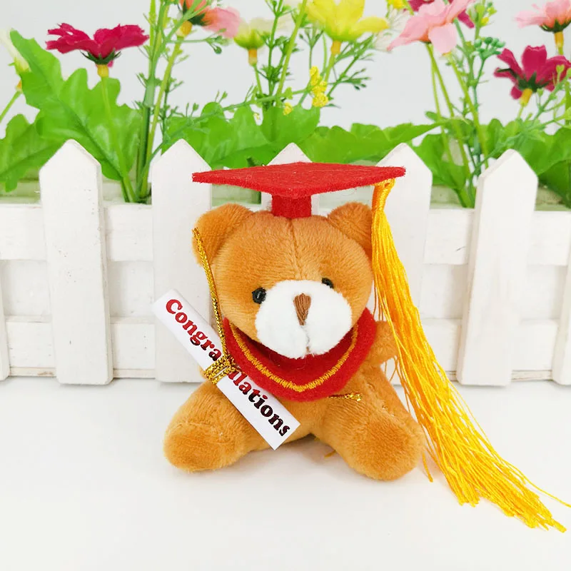 brown bear red cap