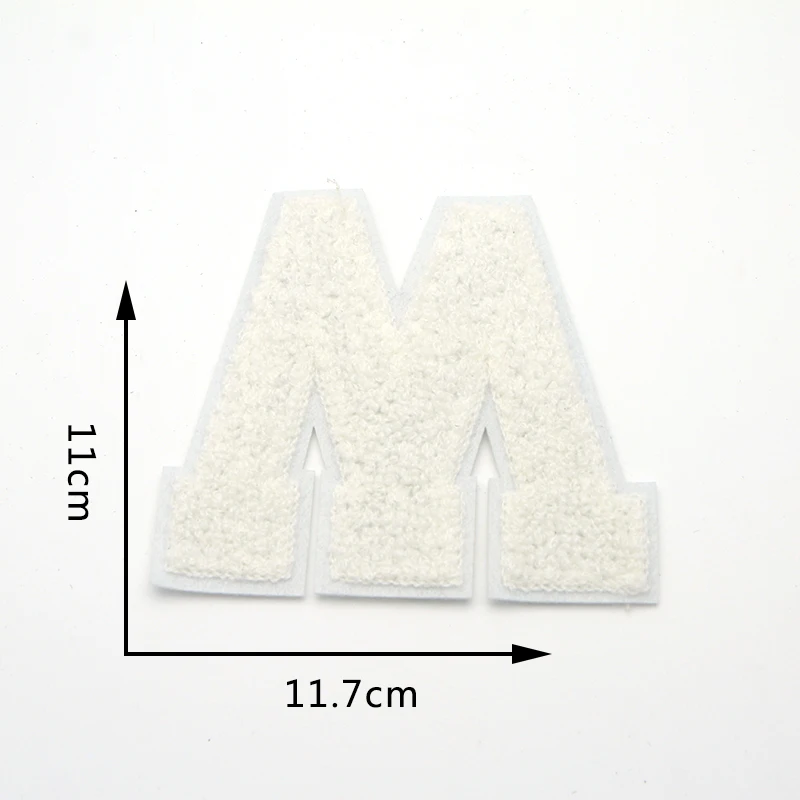 1 шт. полотенца вышитые патчи для одежды пришить Аппликация бренд патч DIY исправление мотив аппликация из букв алфавита M G A P D E N K