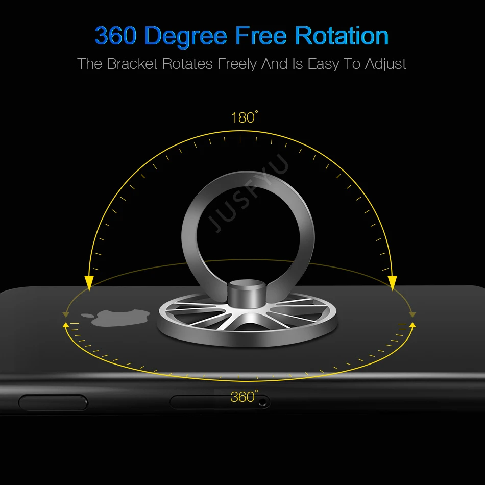 Держатель спиннера для пальца, универсальный держатель для телефона, подставка для iPhone 7 6X360 градусов, Мобильная подставка-кольцо под Пальцы для телефона