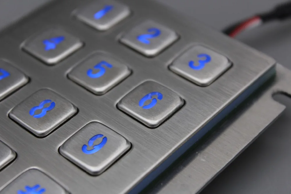 Usb клавиатура с подсветкой из нержавеющей стали 12 клавиш|numeric keypad|metal numeric keypadmetal