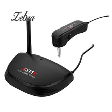 Aroma ARU-2 Wireless Audio Transmission Set with Receiver Transmitter For Electric Bass Guitar Parts Acessorios Musicais