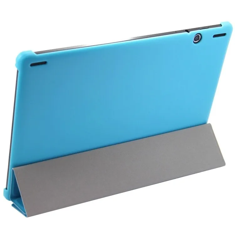 

Ultra Slim Flip Stand Case for Lenovo S6000 S6000H S6000F S6000G 10.1 Inch Tablet Hard Cover PU Leather Folding Folio Shell+pen