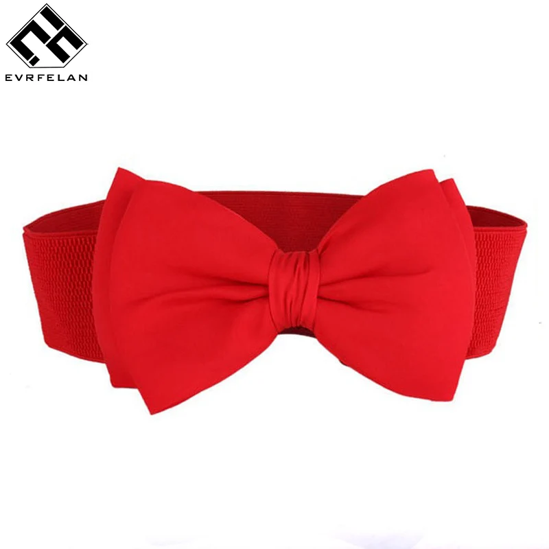 Buy New Fashion PU leather Cummerbunds Bow Tie