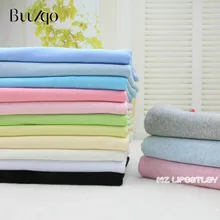 Buulqo 20*110 см Хлопчатобумажная Трикотажная Ткань Детские двойные ребристые манжеты хлопчатобумажная ткань