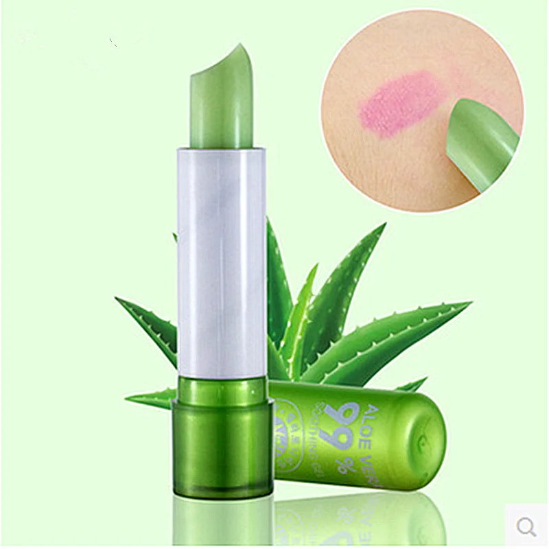 Buy PNF 1 pcs Lipstick Lip Balm Aloe Vera Color