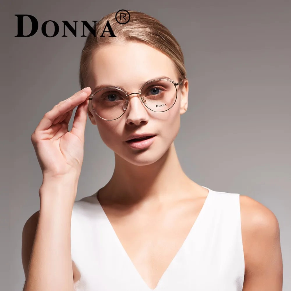Women Frame Glasses Fashion Reading Eyeglasses Optical Plain Glasses Frames