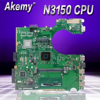 

Akemy P452SA MB._N3150 CPU 4 cores P452SA Laptop Motherboard For Asus P452S P452SJ P452SA Mainboard 100% Teste OK