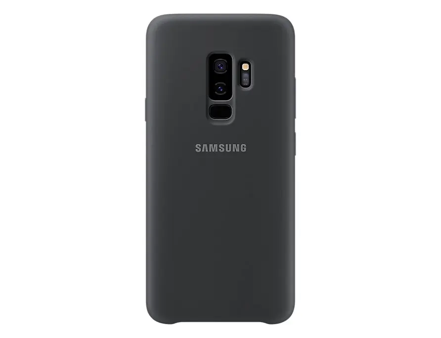 Чехол samsung S9 S9 Plus силиконовый чехол S9 G9650 G9500 Защитная мягкая защита от износа жесткий чехол - Цвет: Черный