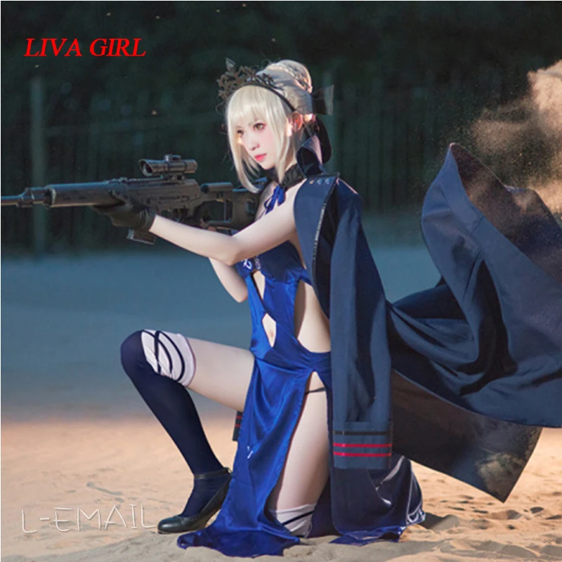 Новейшие костюмы Liva girl для косплея аниме косплей сабля бикини бикини| |