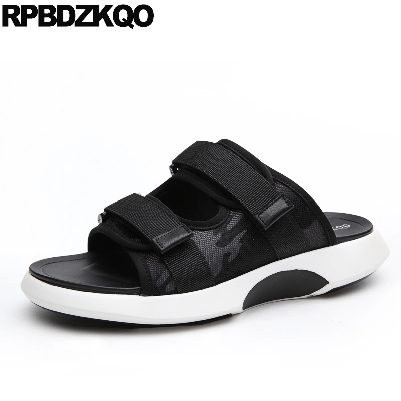 

designer shoes men high quality slip on native luxury sneakers breathable summer slippers mesh sandals slides sport outdoor