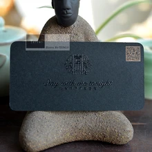 200 шт./лот, заказной дизайн, Тисненая Бумага, визитная карточка с быстрой бесплатной доставкой dhl express