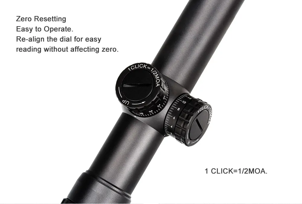 Ohhunt Guardian 4 5x24 Охотничья винтовка 30 мм трубчатая тактическая Оптика прицел 1/2