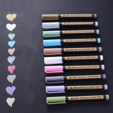 30 шт./партия мягкая металлическая ручка для непрозрачного письма и украшения скрапбукинга на водной основе чернил школьные принадлежности для рисования FB606