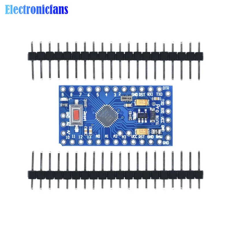 5 шт./лот Atmega328P Pro Mini 328 Mini Atmega328 5 в 16 МГц 5 в 16 м Модуль платы для Arduino совместим с нано микро контроллером