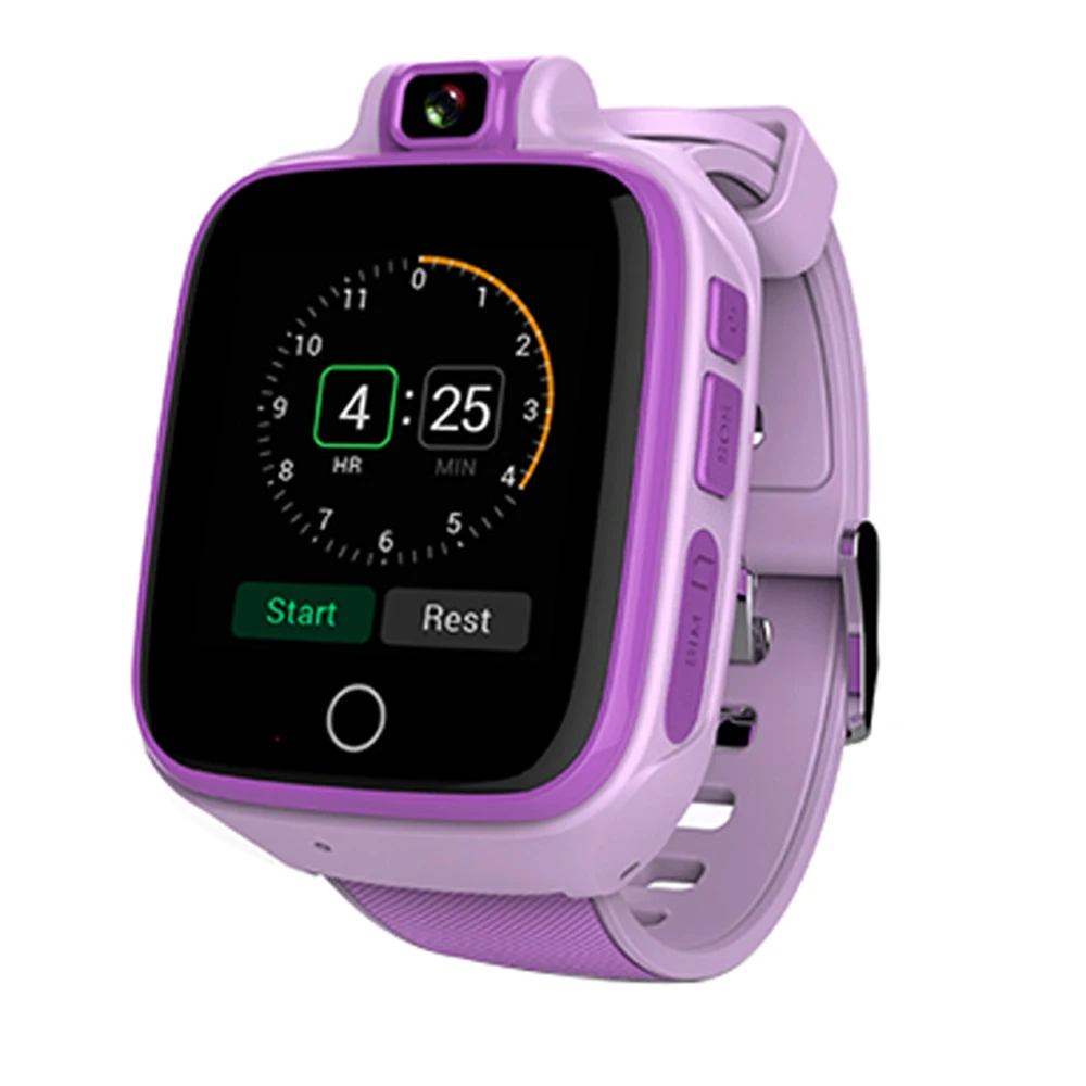 

Smart Watch Children Support SIM 4G Network Safe Monitor GPS Q400 Wristwatch Kid Android Waterproof Sports Tracker Baby Camera
