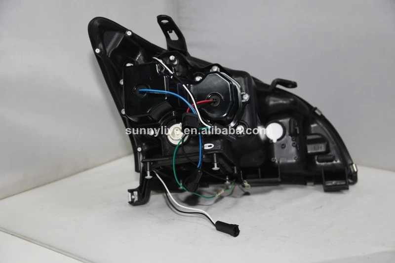 2004 2009 год для Lexus RX330 RX350 светодиодный головной свет фары хромированный корпус