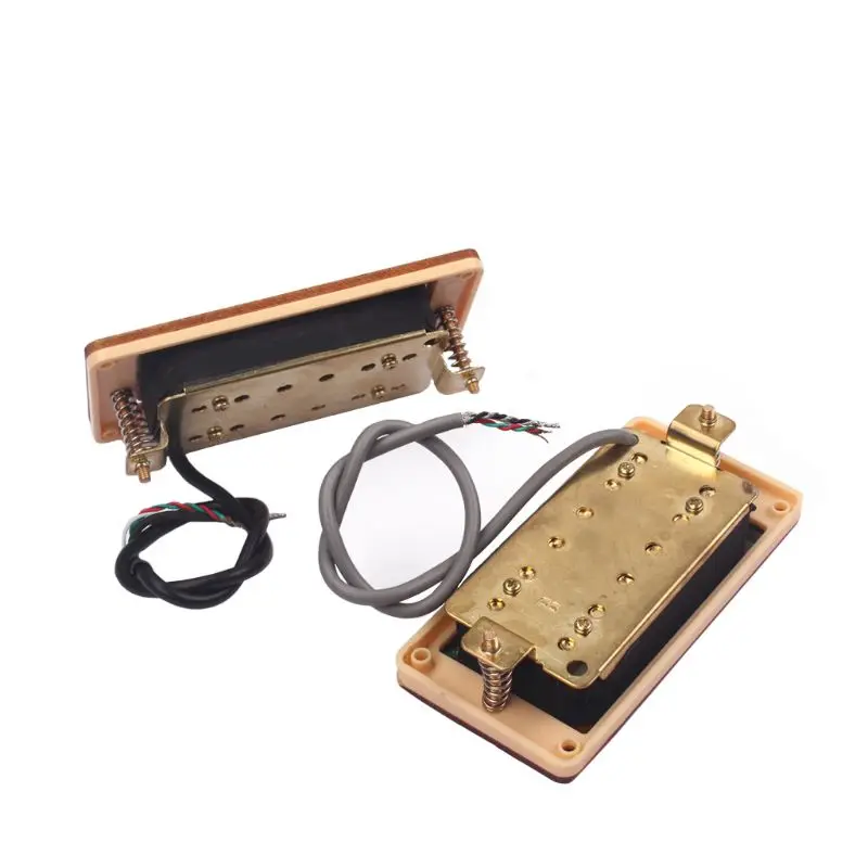 

Guitar Pickup Humbucker Double Coil Alnico V w/ Mounting Frame For LP ST 6 String