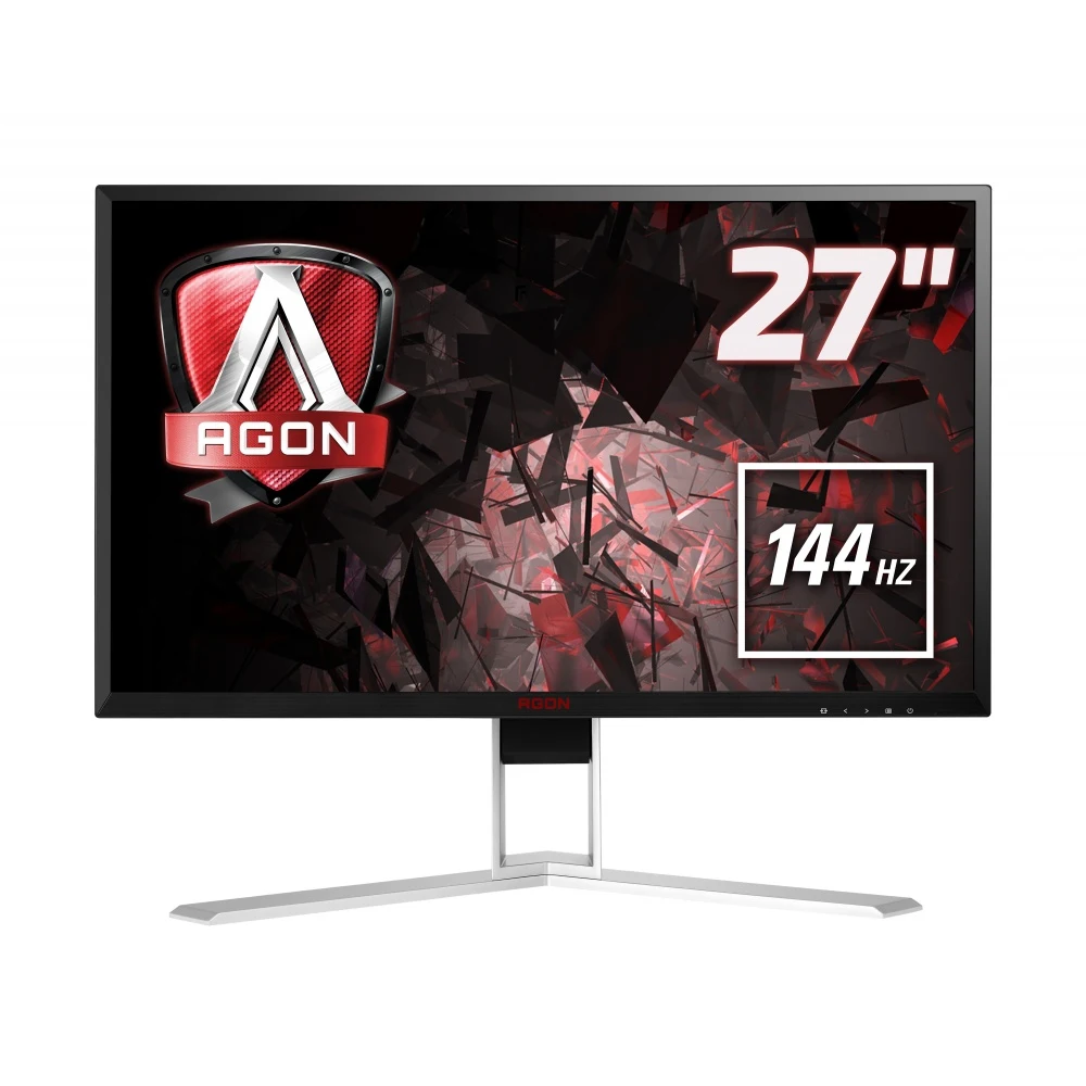 

AOC Gaming AG271QX, 68,6 cm (27"), 2560 x 1440 Pixeles, Wide Quad HD, LED, 1 ms, Negro, Rojo