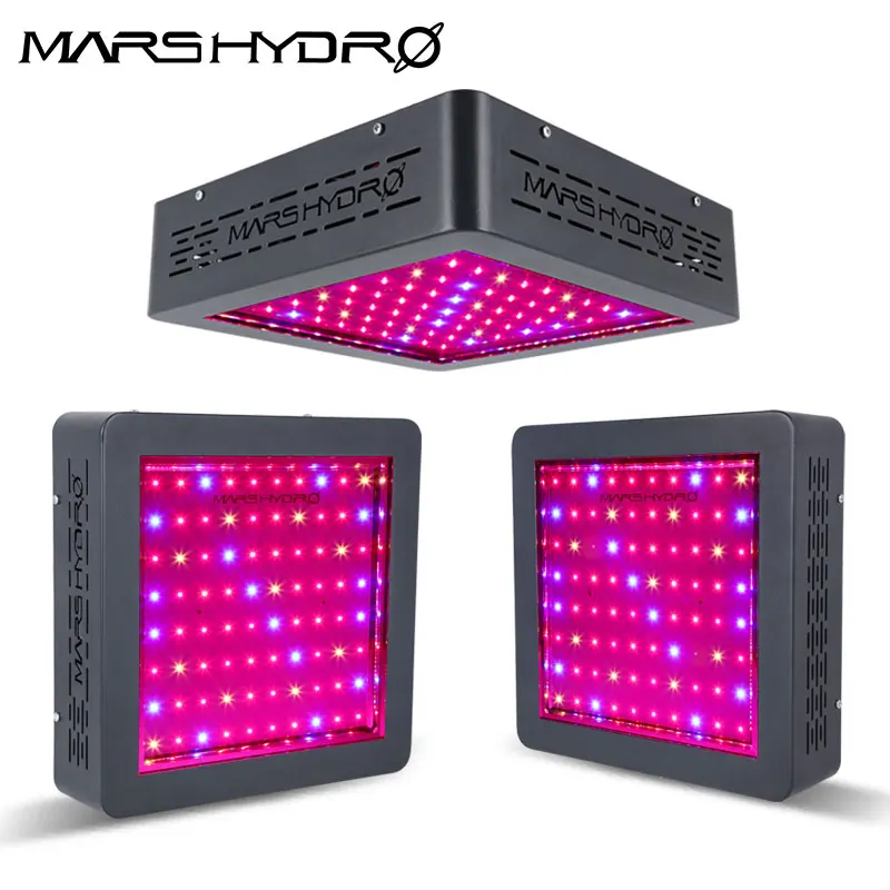 3PCS Mars II 400W Led Grow Light Panel Full Spectrum with IR lights Hydroponics Lamp for Grow tent kits Box