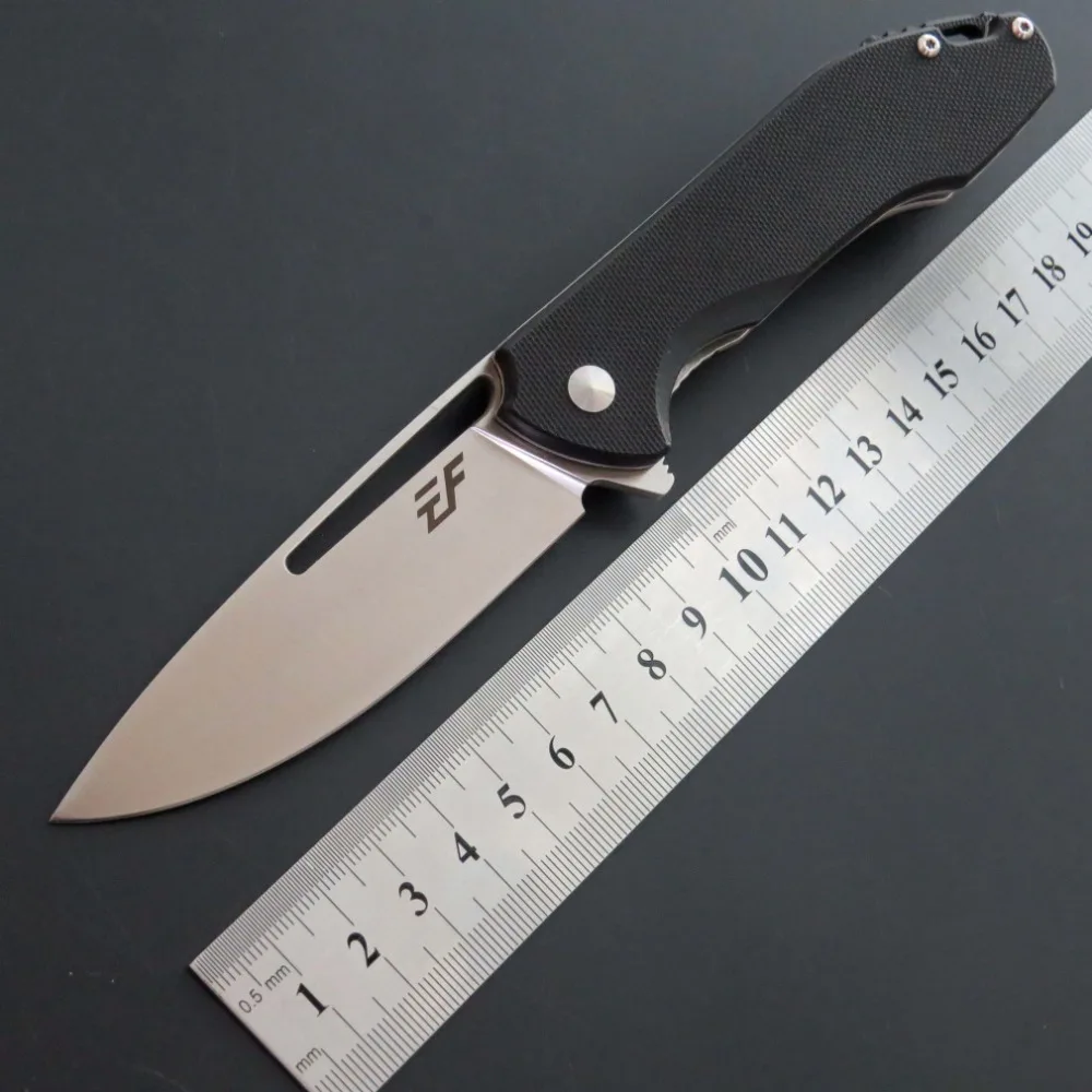 

Eafengrow EF66 58-60HRC D2 Blade G10 Handle Folding knife Survival Camping tool Hunting Pocket Knife tactical edc outdoor tool