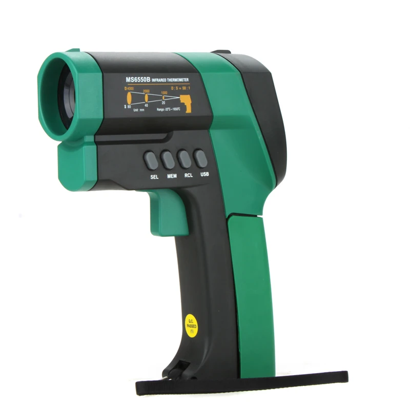 MASTECH MS6550B D: S = 50: 1 Бесконтактный инфракрасный термометр-32 C~ 1650 C/25 F~ 3002 F
