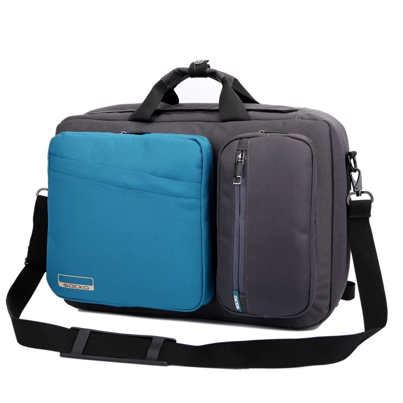 17 inch Laptop Backpack 15 15.4 15.6 Multifunction bag Briefcase shoulder bag handbag school Bag For Macbook Pro man women