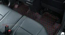 Аксессуары 10-12 Для Mitsubishi Outlander 5 мест/7 мест Аксессуары Интерьер Ковры Из Кожи Покрытие Автомобиля Коврик Для Ног пол Площадки 1se
