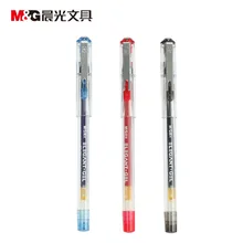 Гелевая ручка M& G GP1150 Ручка-роллер 0,5 наконечник канцелярские принадлежности для офиса и школы 12 шт./партия