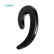 Беспроводные наушники YuBeter, Bluetooth наушники, ушные крючки, безболезненная гарнитура, шумоподавление для iPhone, Xiaomi, автомобильные наушники, свободные руки, 1 штука Беспроводные наушники YuBeter, Bluetooth наушники, ушные крючки, безболезненная гарнитура, шумоподавление для iPhone, Xiaomi, автомобильные наушники, свободные руки, 1 штука