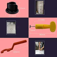 Новые 100 шт Плоские керамические напольные стены строительные инструменты многоразовые плитки выравнивания TE889