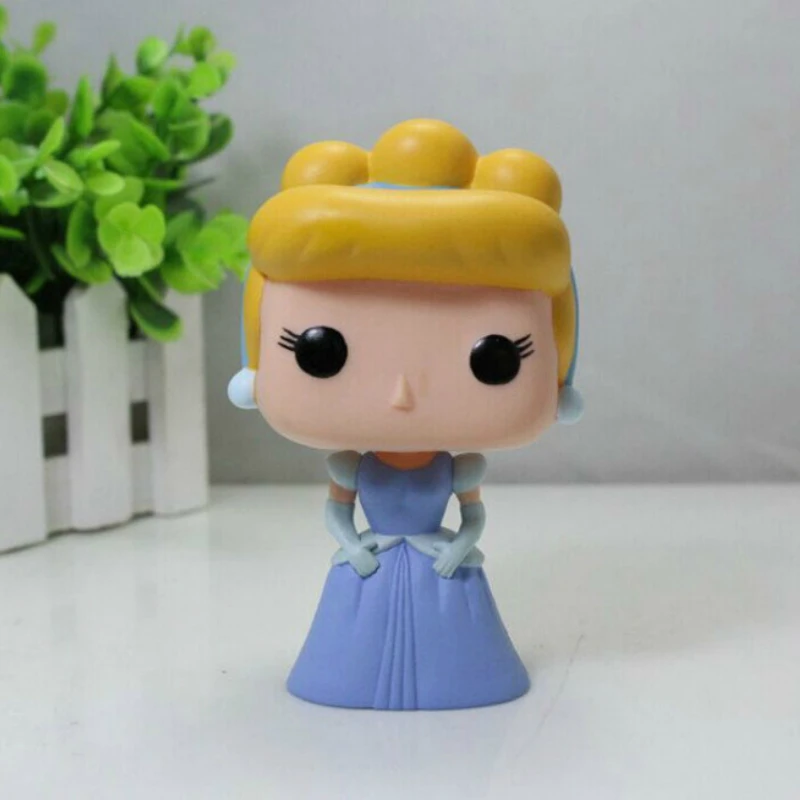 Funko Поп принцесса Белоснежка Эльза Белл Алиса Золушка фигурки 10 см ПВХ Модель Коллекция подарок игрушки для девочек на день рождения