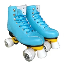 Для взрослых и детей, двухрядные роликовые коньки, 4 колеса, обувь для катания на коньках, хорошая как SEBA, коровья кожа, патины, подарки для детей IB33