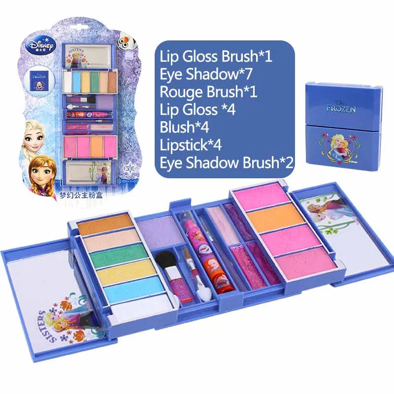 2018 Disney Children's Cosmetics Princess Makeup Box Set Frozen Girl Safety Toy Party Pretend Play Princess Toy Birthday Gift 2018 Disney Children's Cosmetics Princess Makeup Box Set Frozen Girl Safety Toy Party Pretend Play Princess Toy Birthday Gift