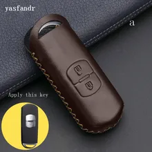 2 кнопки r ключ крышка чехол Сумки Кошельки брелок для ключей араба Аксесуар для Mazda 2/3/5/6 CX-3 CX-4 CX-5 CX-7 CX-9 Atenza Axela MX5