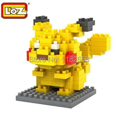Wholesale Hot Cartoon Pokemon LOZ Diamond Blocks B...