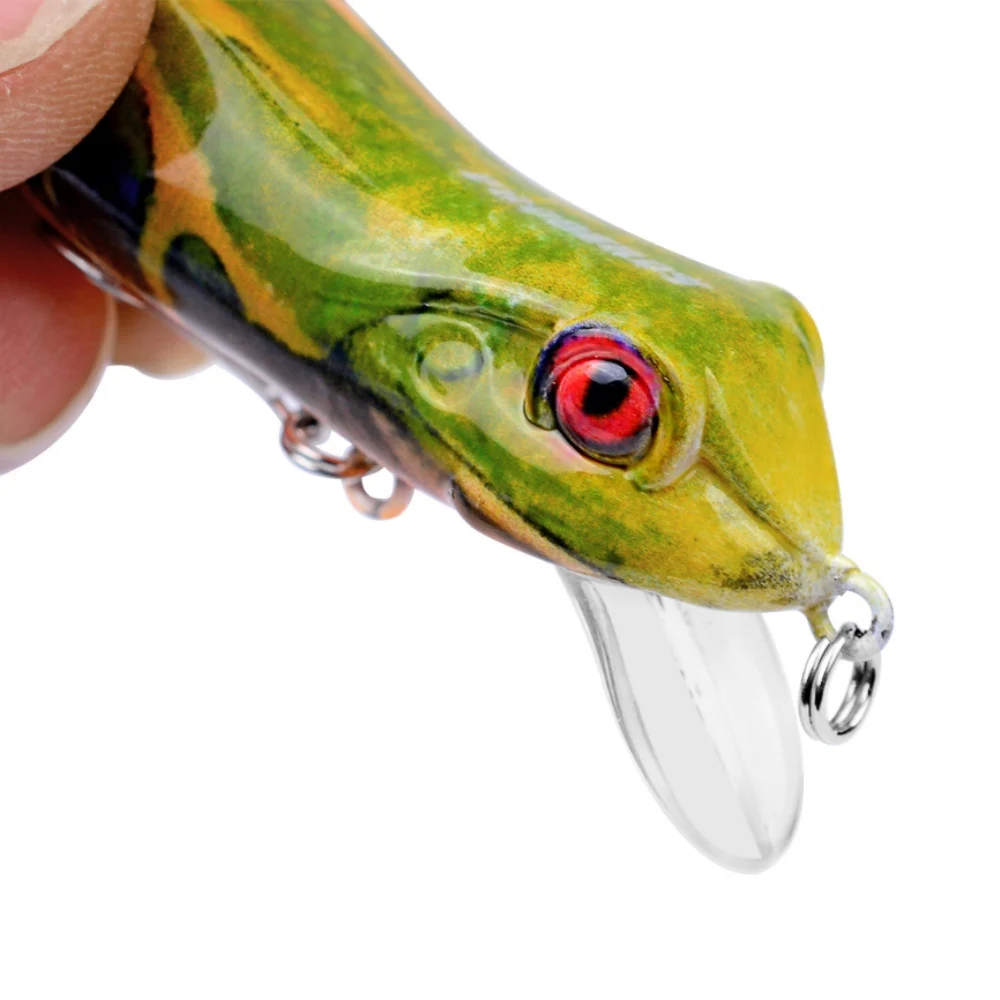 

1Pcs Floating Hard Plastic Frog Insect Fishing Lure 4cm 9.5g Fishing Bait Artificial Fishing Accessorie everything for fishing