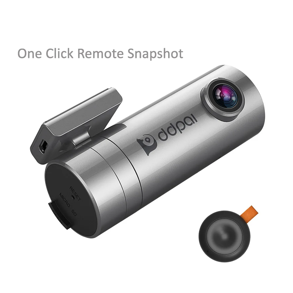 Ddpai mini2 1440 P ультра Full HD регистраторы один клик Беспроводной удаленных снимков