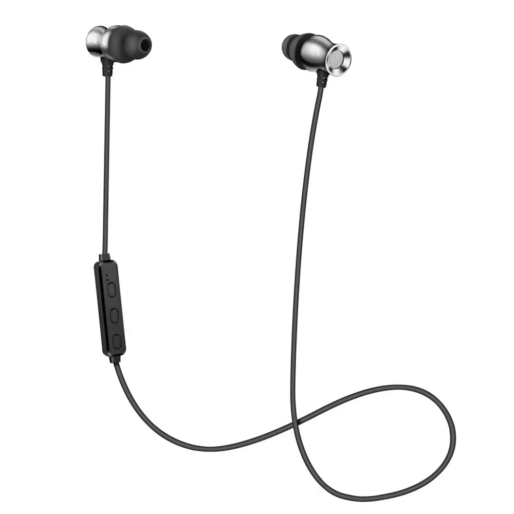 IPUDIS магнитные Bluetooth наушники спортивные беспроводные металлические вкладыши