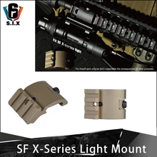 Оружие страйкбол флэш-светильник крепление для Surefir X300 X300U X400 X400U Тактический светильник для скаута крепление для Пикатинни