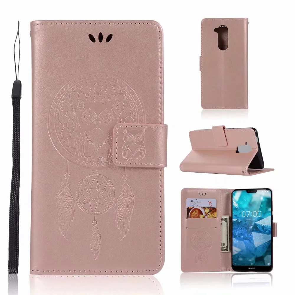 Для Nokia 8 X6 X7 2018 360 Защита 3D искусственная кожа флип чехол для 6 1 Plus 7 Sirocco Магнитный